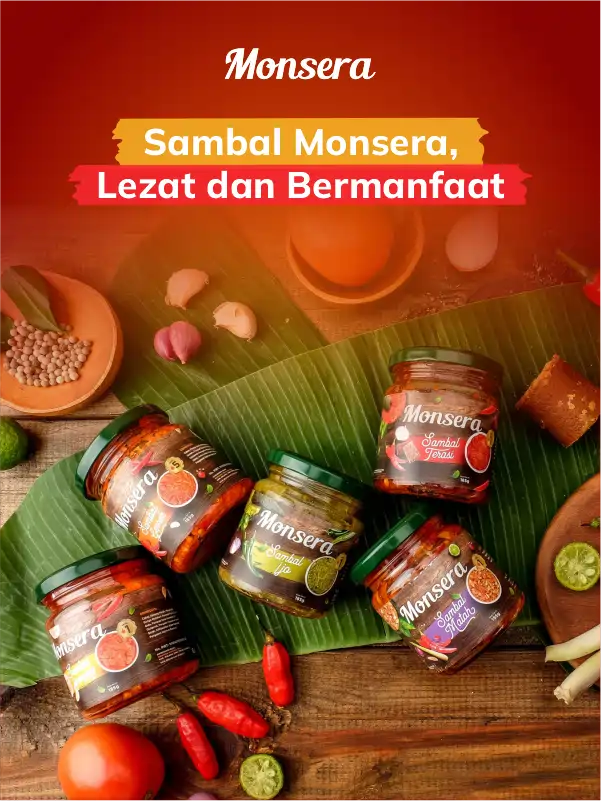 Sambal Monsera, Lezat dan Bermanfaat