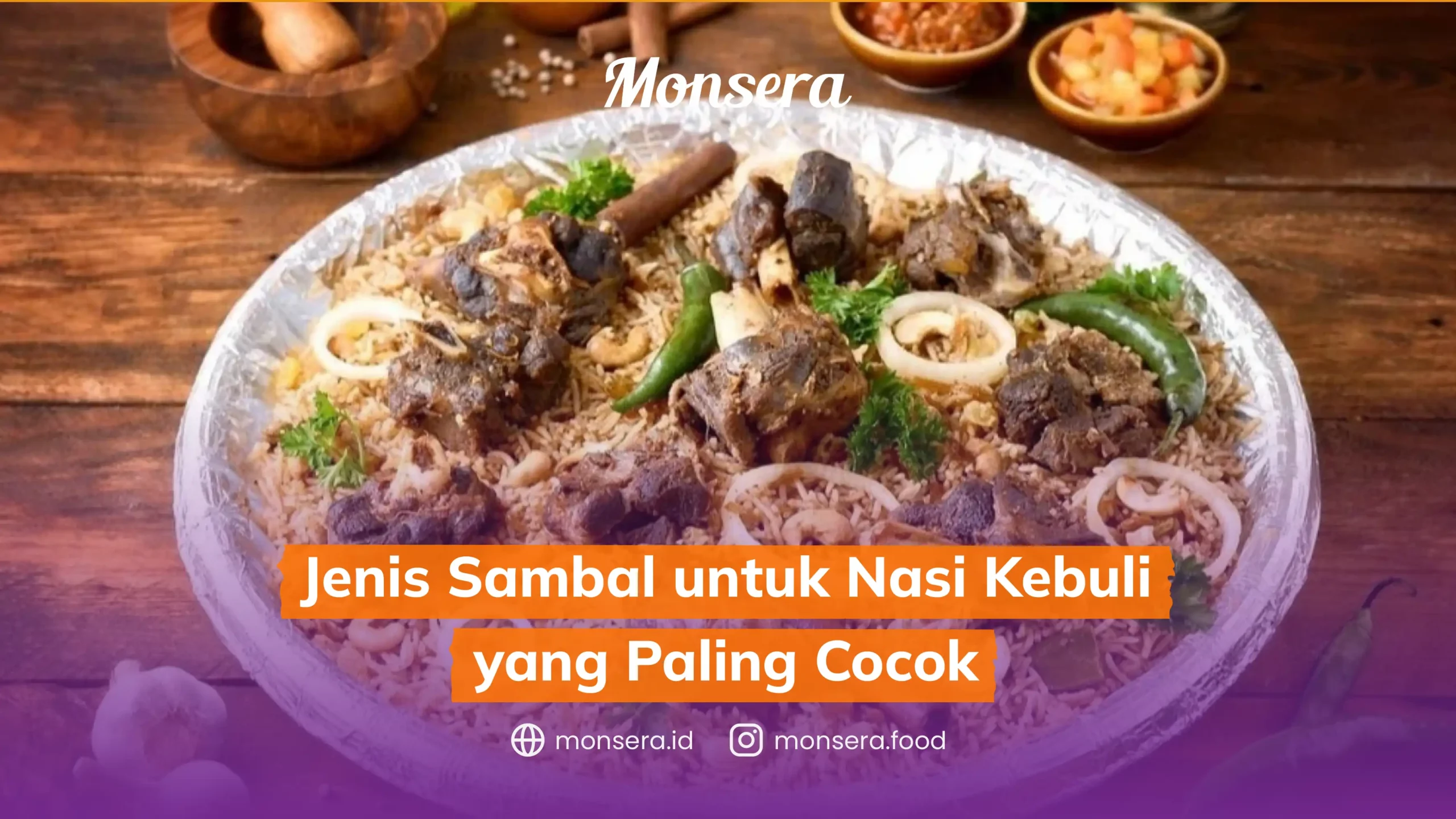 Jenis Sambal untuk Nasi Kebuli yang Paling Cocok