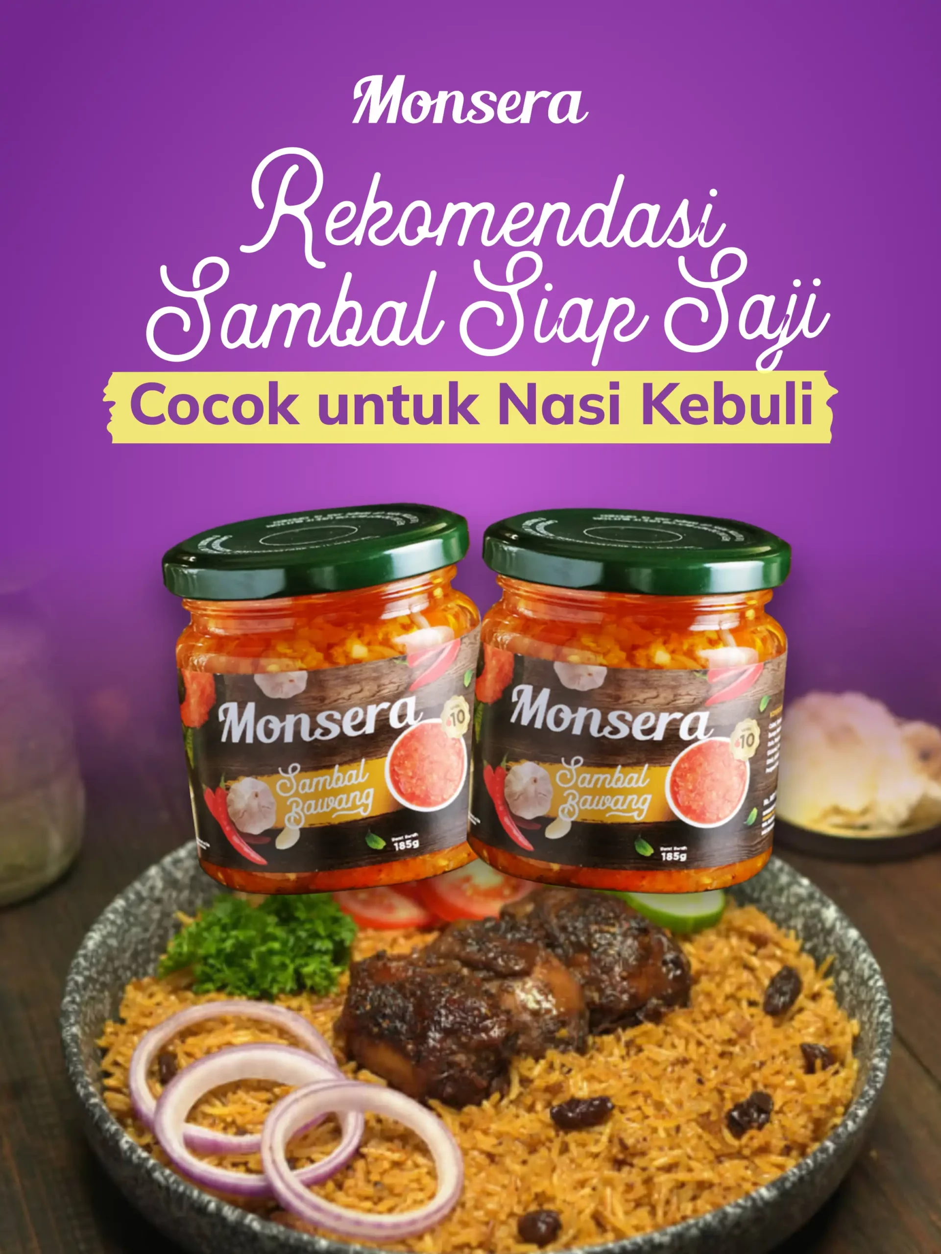 Rekomendasi Sambal Siap Saji Cocok untuk Nasi Kebuli