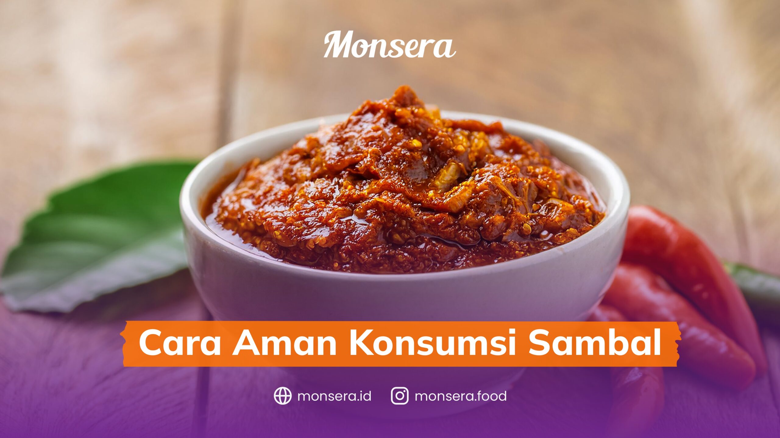Cara Aman Konsumsi Sambal