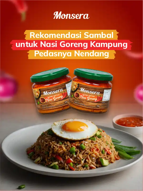 Rekomendasi Sambal untuk Nasi Goreng Kampung Pedasnya Nendang