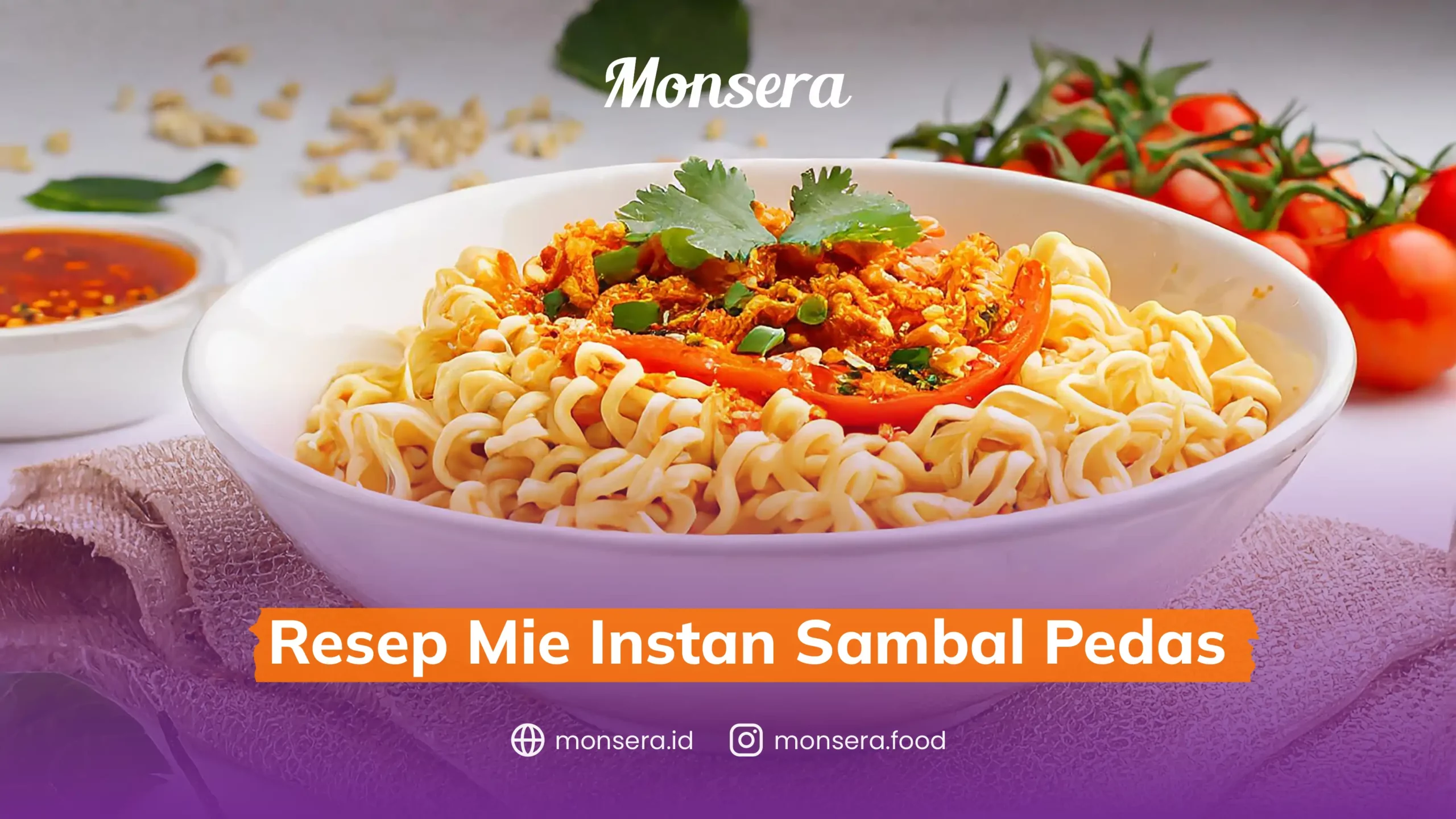 Resep Mie Instan Sambal Pedas