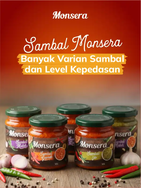 Sambal Monsera, Banyak Varian Sambal dan Level Kepedasan