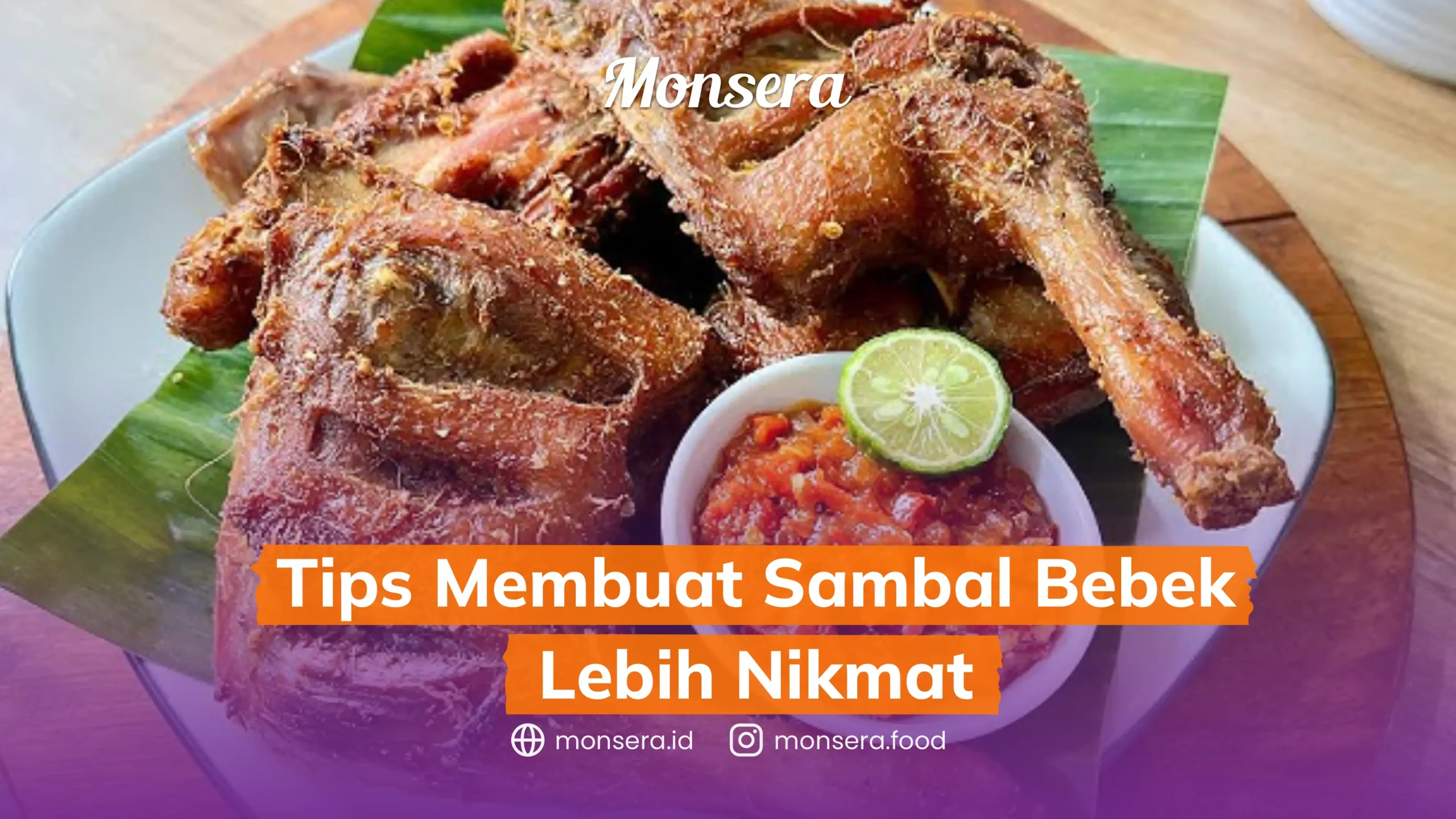 Tips Membuat Sambal Bebek Lebih Nikmat