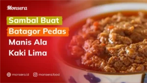 Sambal Buat Batagor Pedas Manis Ala Kaki Lima