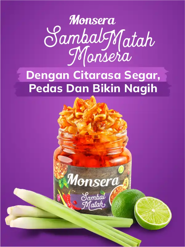 Sambal Matah Monsera dengan Citarasa Segar, Pedas dan Bikin Nagih