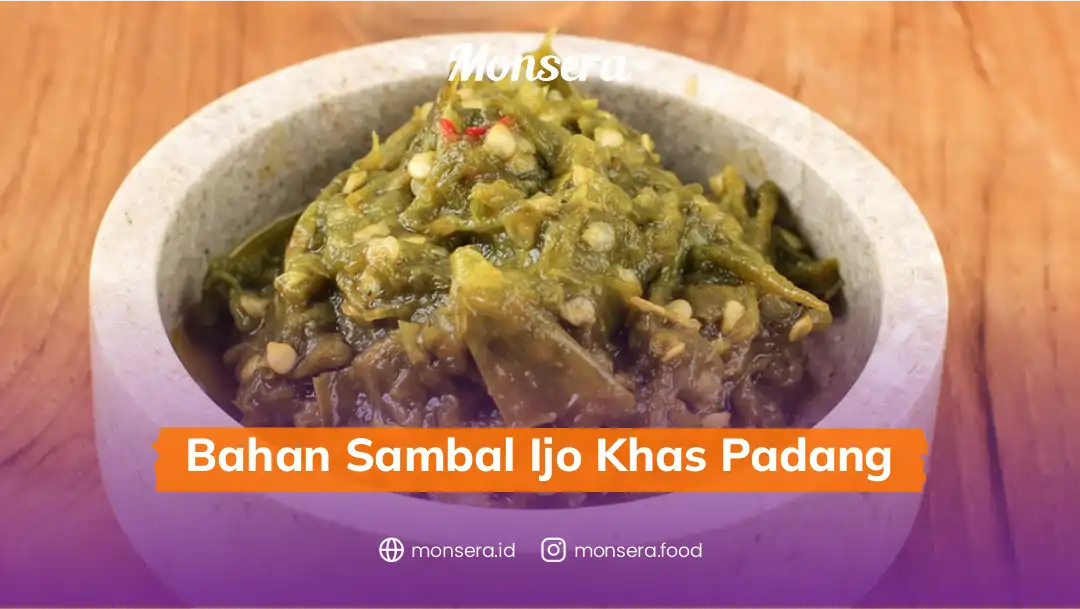 Bahan Sambal Ijo Khas Padang