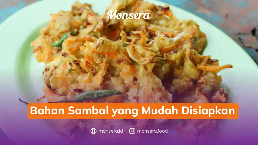 Bahan Sambal yang Mudah Disiapkan