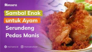 Sambal Enak untuk Ayam Serundeng Pedas Manis