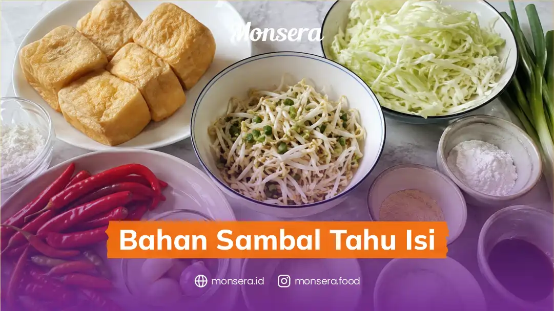 Bahan Sambal Tahu Isi