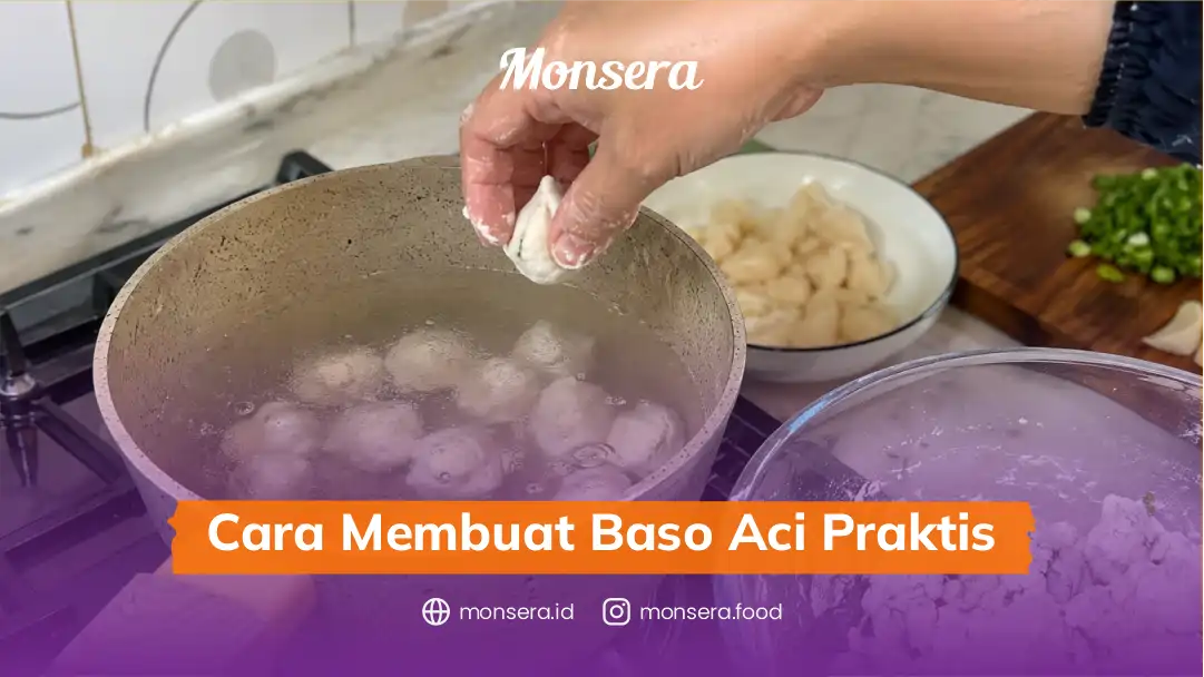 Cara Membuat Baso Aci Praktis